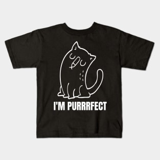 I'm Purrrfect Kids T-Shirt